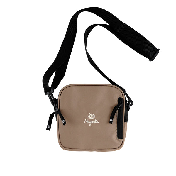 MAGENTA SKATEBOARDS - SQUARE POUCH BAG "Brown"