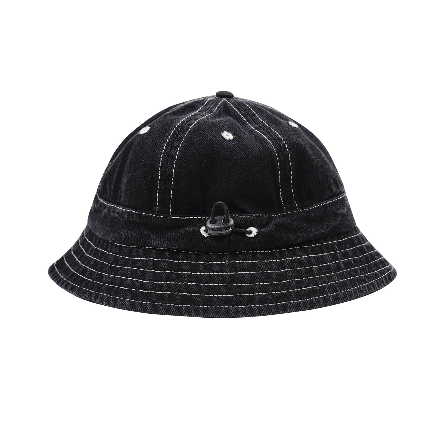 MAGENTA SKATEBOARDS - STITCH BUCKET HAT "Black Denim"