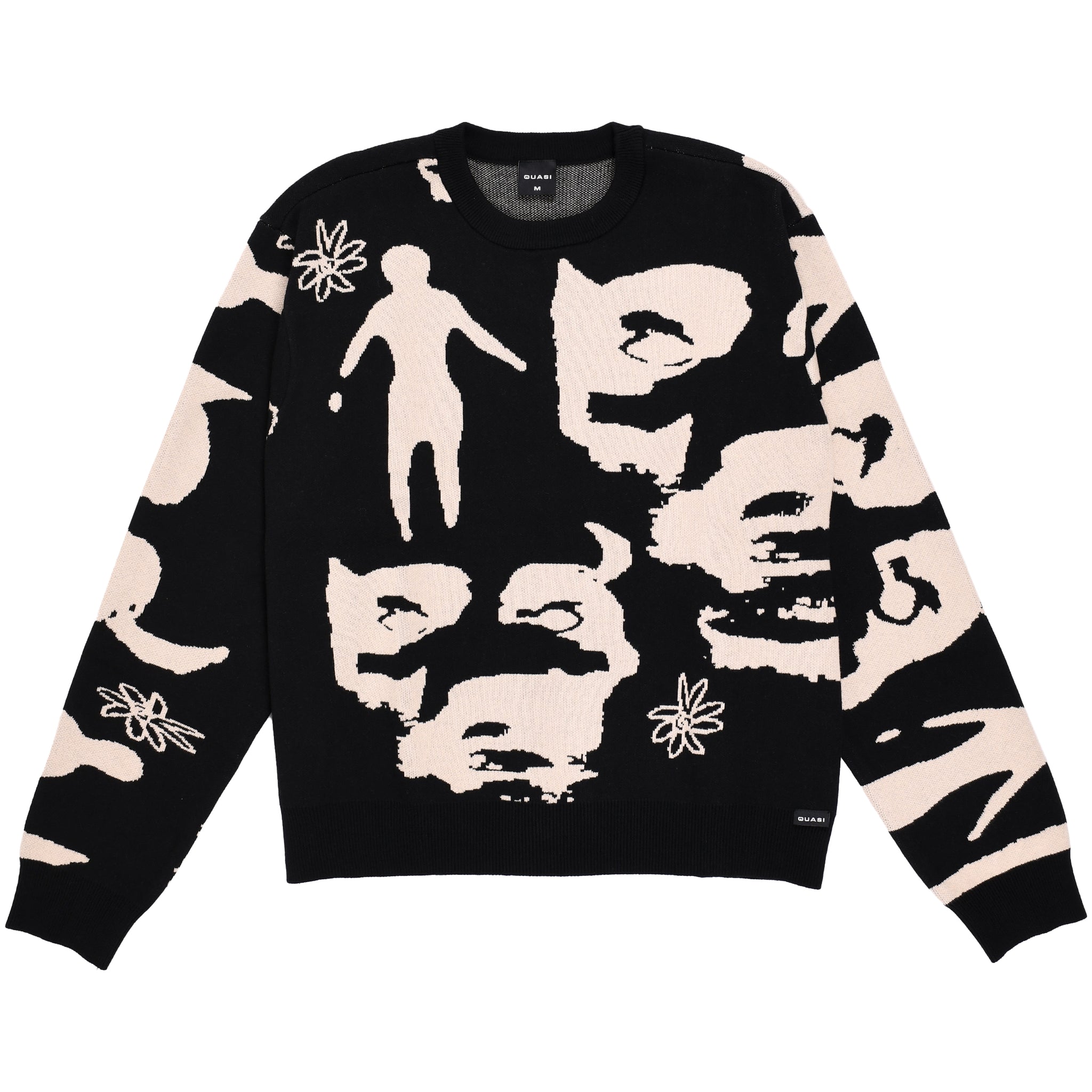 QUASI - Stoneage Sweater "Black"