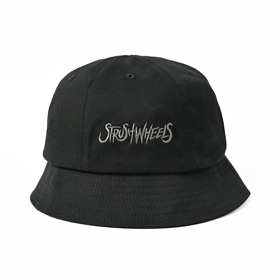 STRUSH WHEEL - SL Logo Short Brim Ball Hat  "Black"