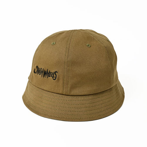 STRUSH WHEEL - SL Logo Short Brim Ball Hat  "Olive"