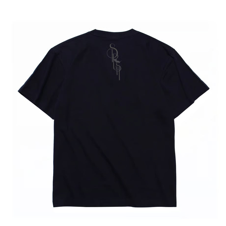 STRUSH WHEEL - Smoke Logo S/S Tee "Black"