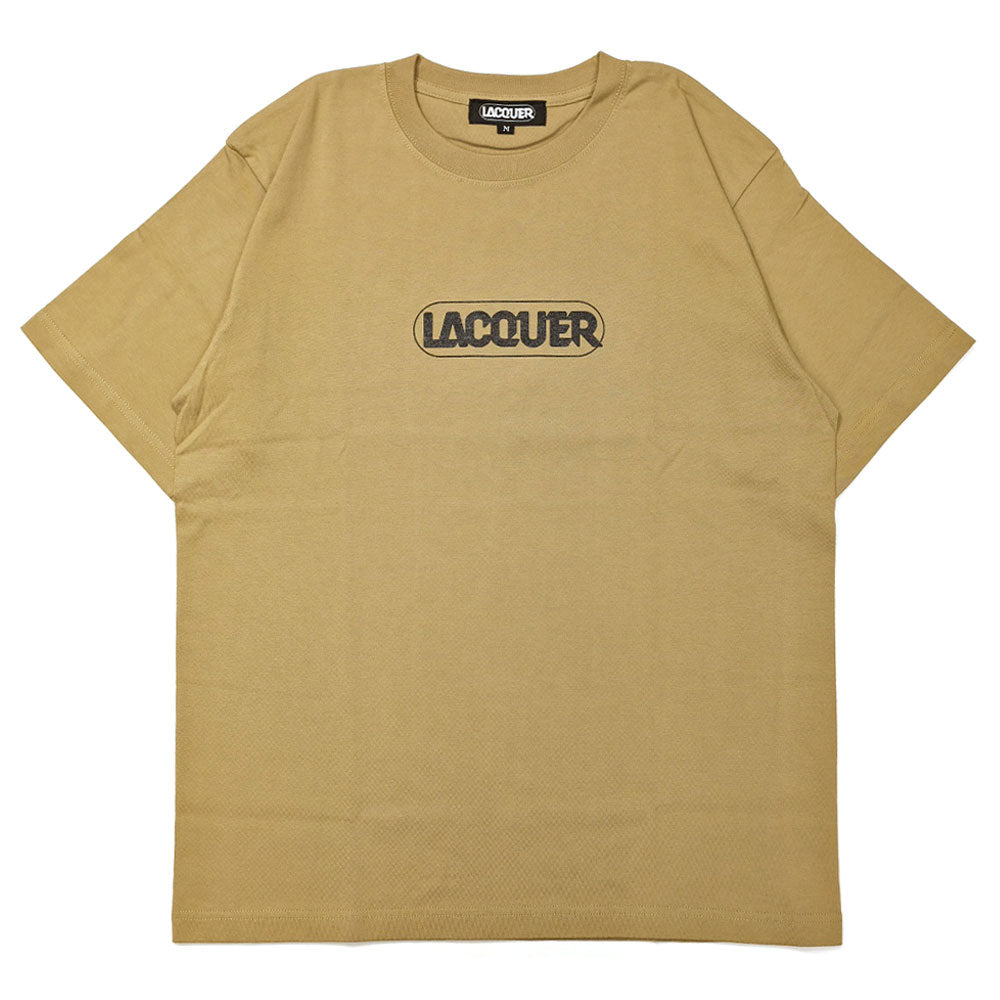 LACQUER - Logo Tee "Sand"