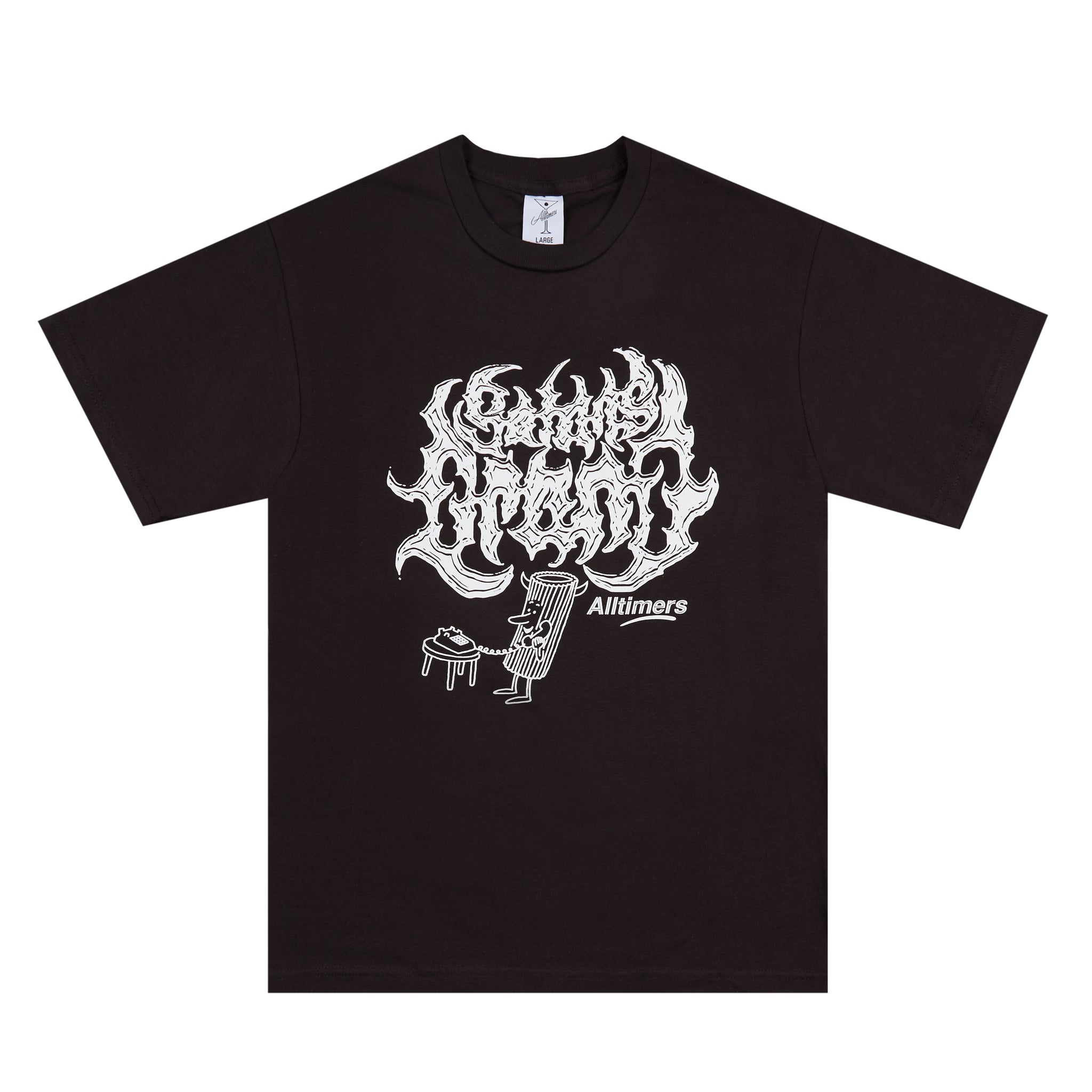 ALLTIMERS x Satan's Drano - T-Shirt "Black"