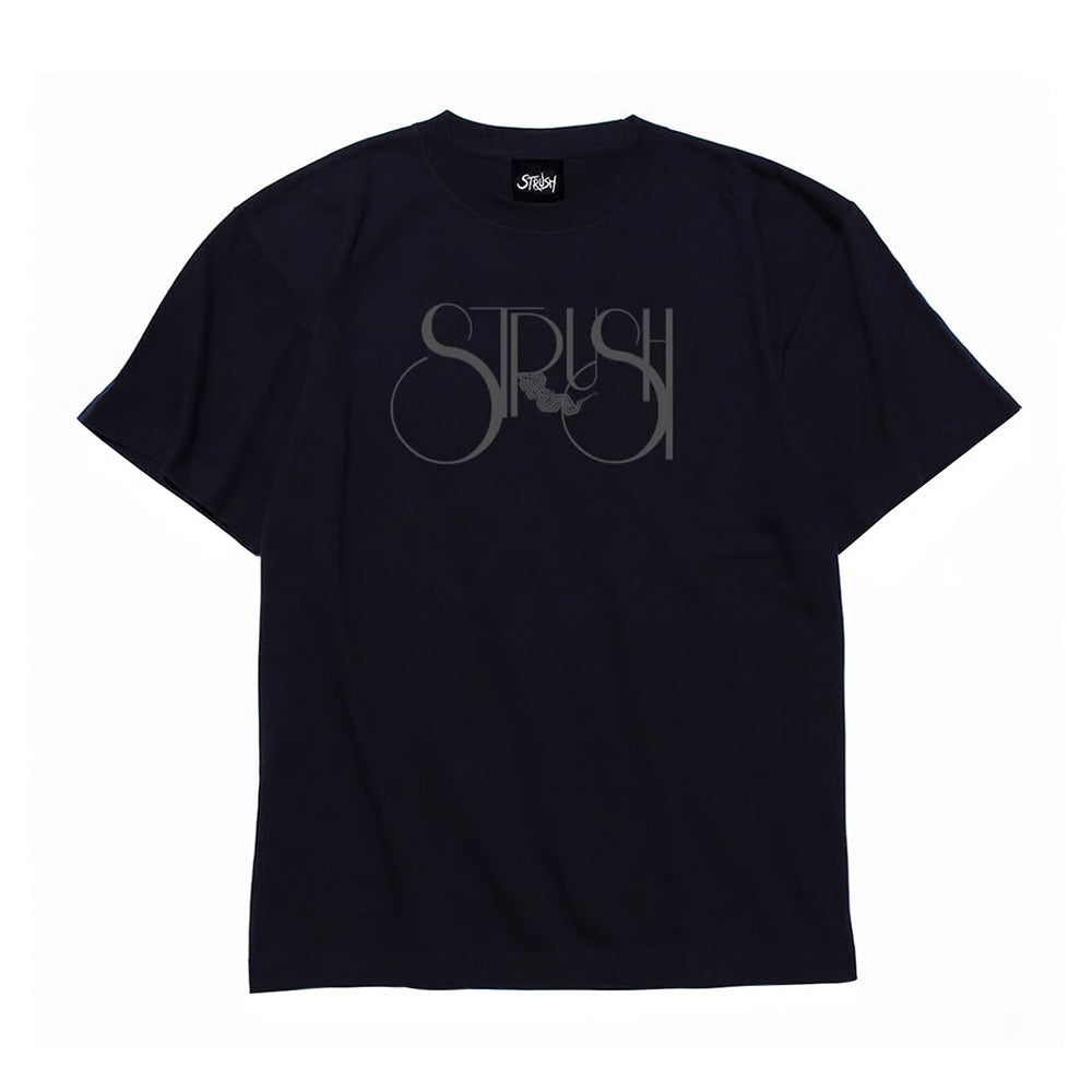 STRUSH WHEELS - Smoke Logo S/S Tee "Black"