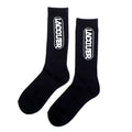 LACQUER - LOGO SOCKS "Black"