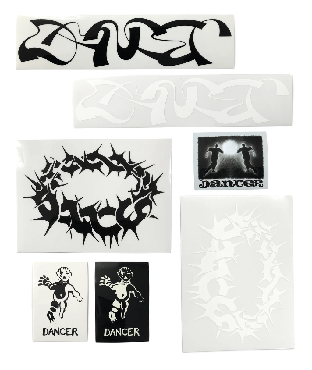 DANCER - Sticker Pack "Steel Blue"