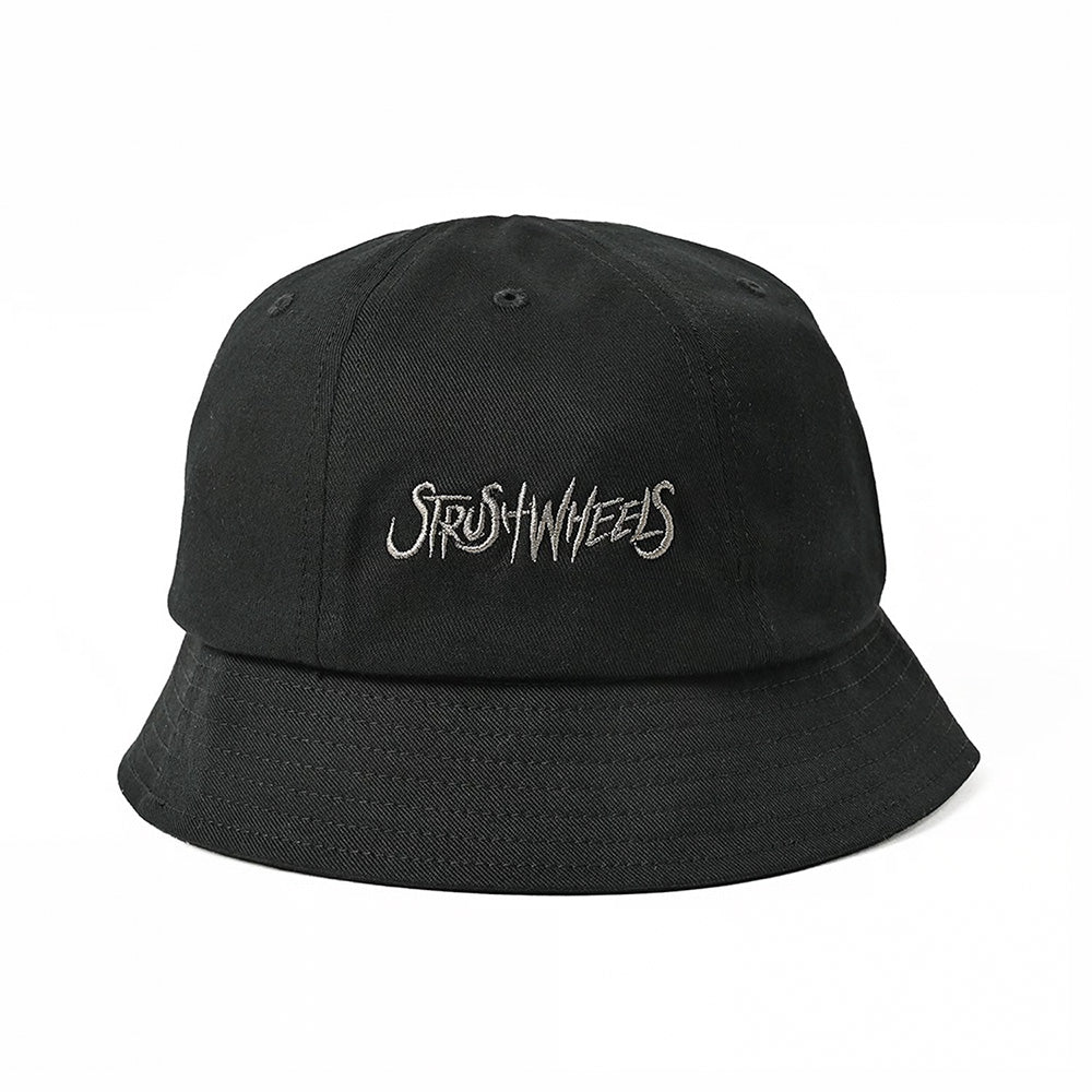 STRUSH WHEELS - SL Logo Short Brim Ball Hat  "Black"