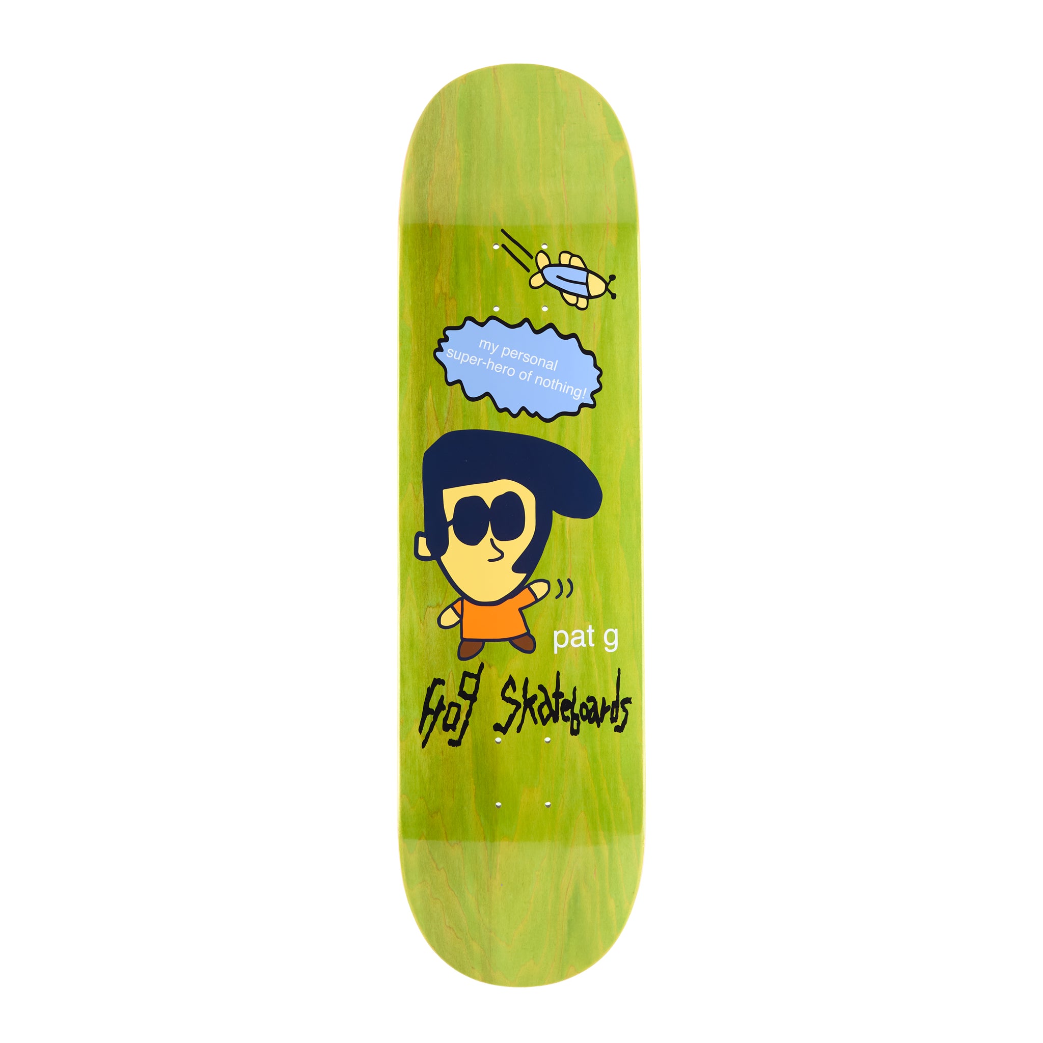 FROG SKATEBOARDS - Super Hero (Pat G) "8.25"