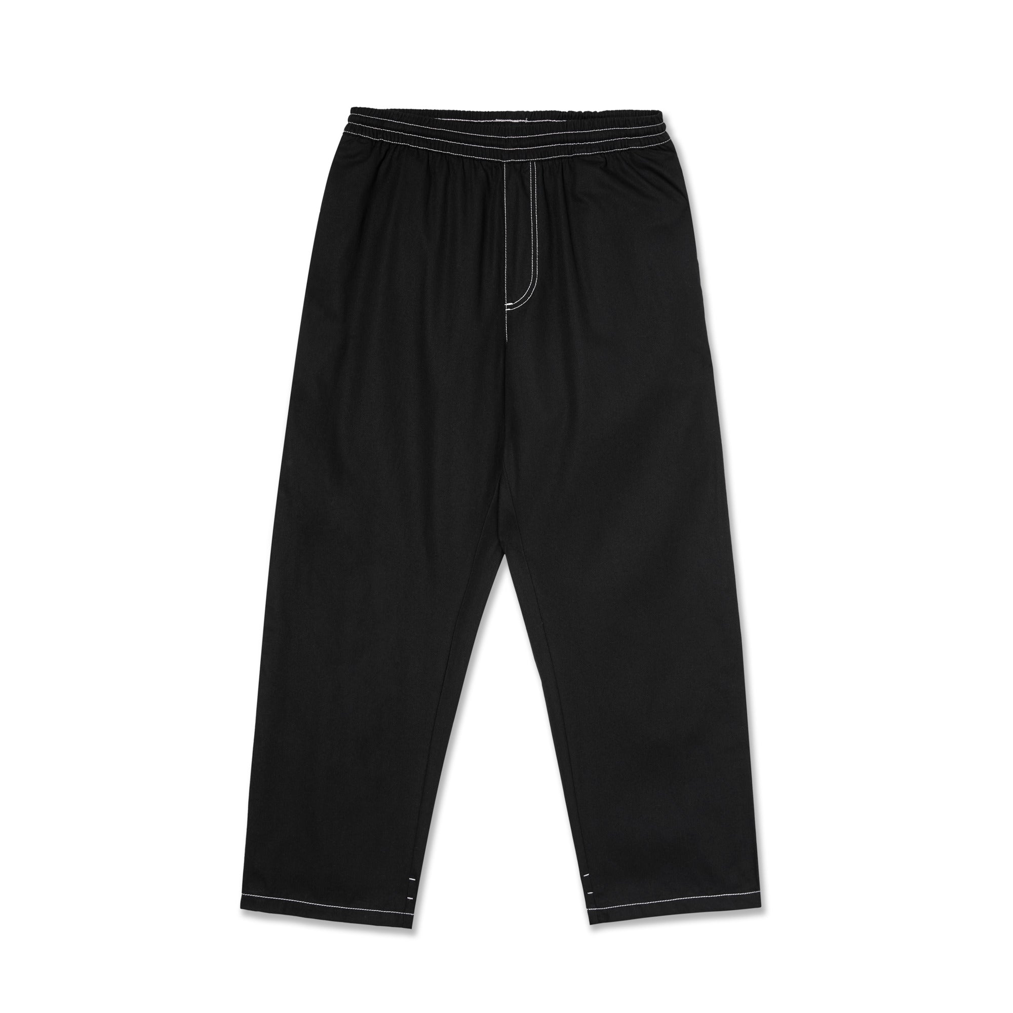 POLAR - Contrast Surf Pants "Black/White"