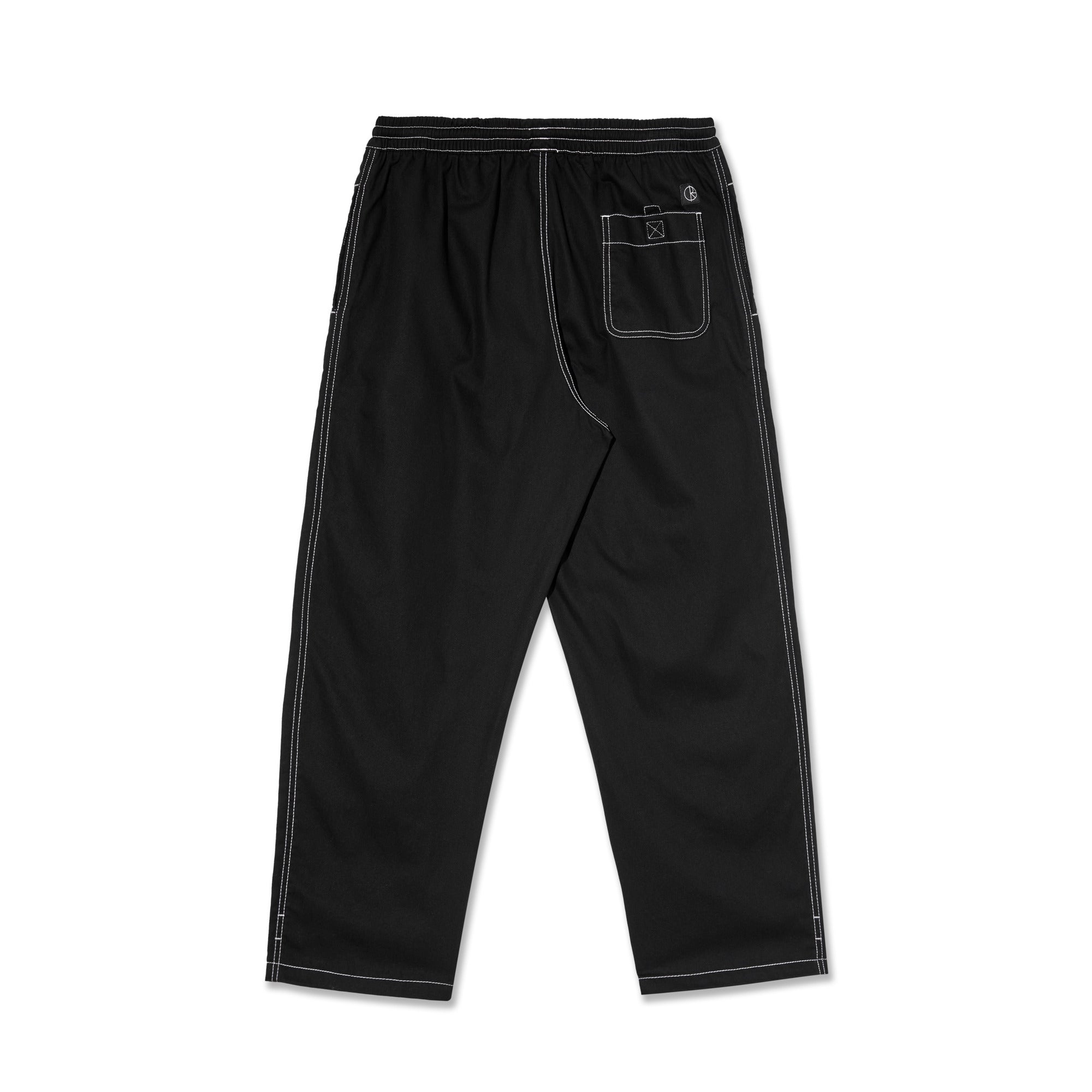 POLAR - Contrast Surf Pants "Black/White"