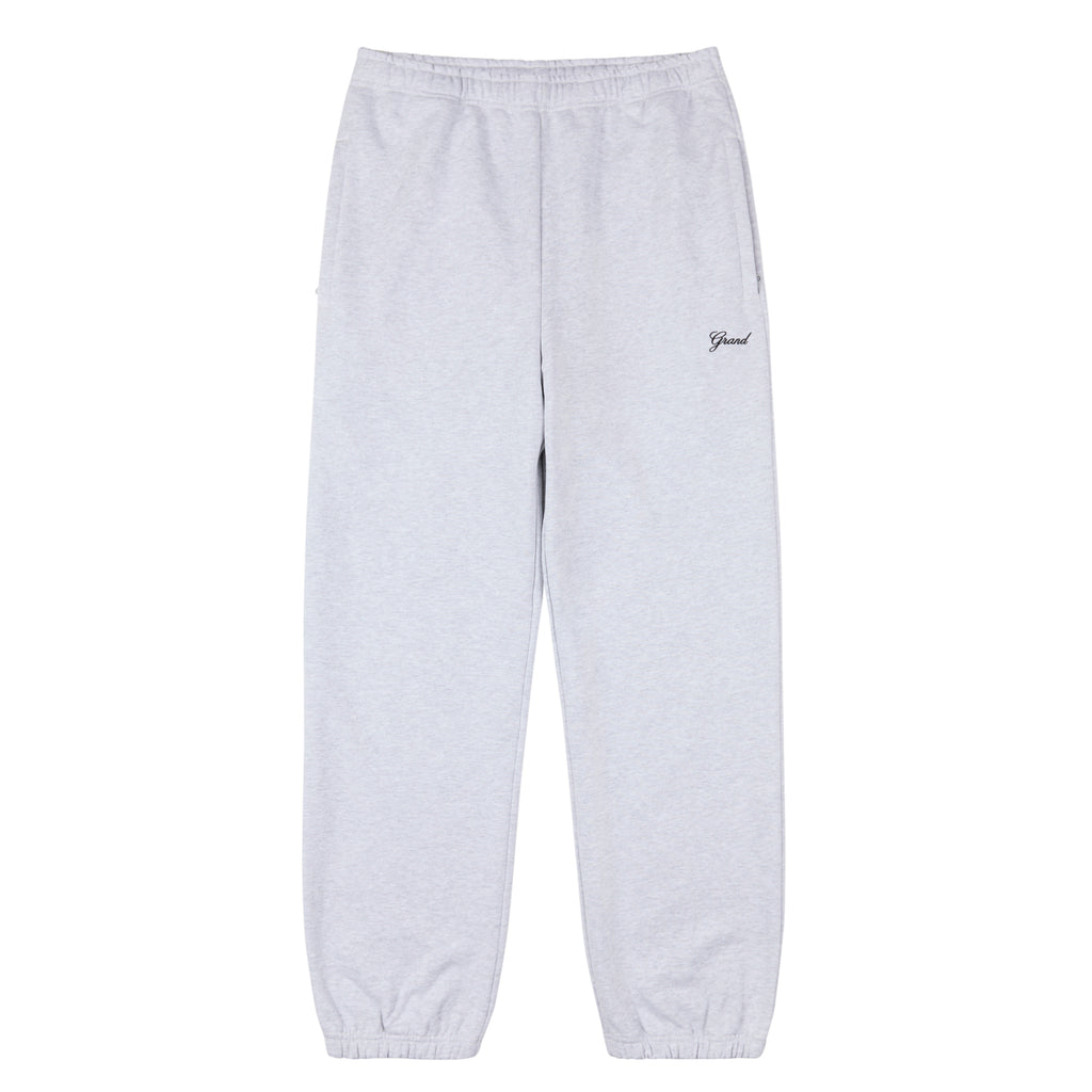 GRAND COLLECTION - Script Sweatpant "Ash Grey"