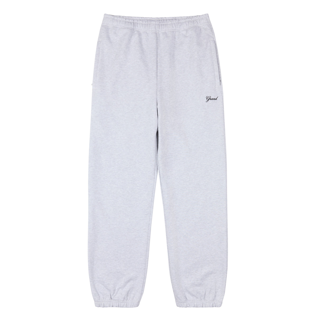 GRAND COLLECTION - Script Sweatpant "Ash Grey"