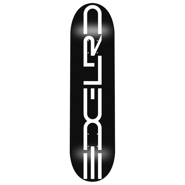 EDGLRD - Tech Script - Black / White "8.25"