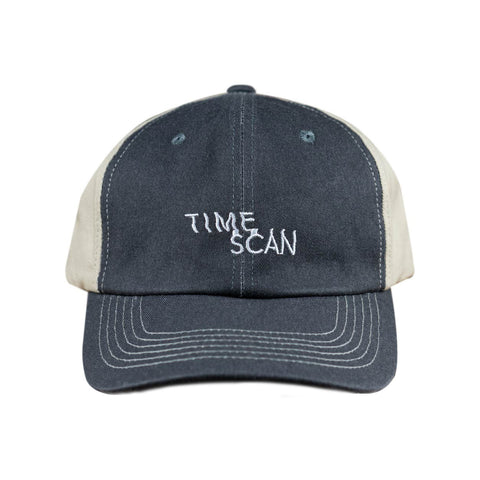 TIME SCAN - WASHED LOGO CAPS "Dark Brown"
