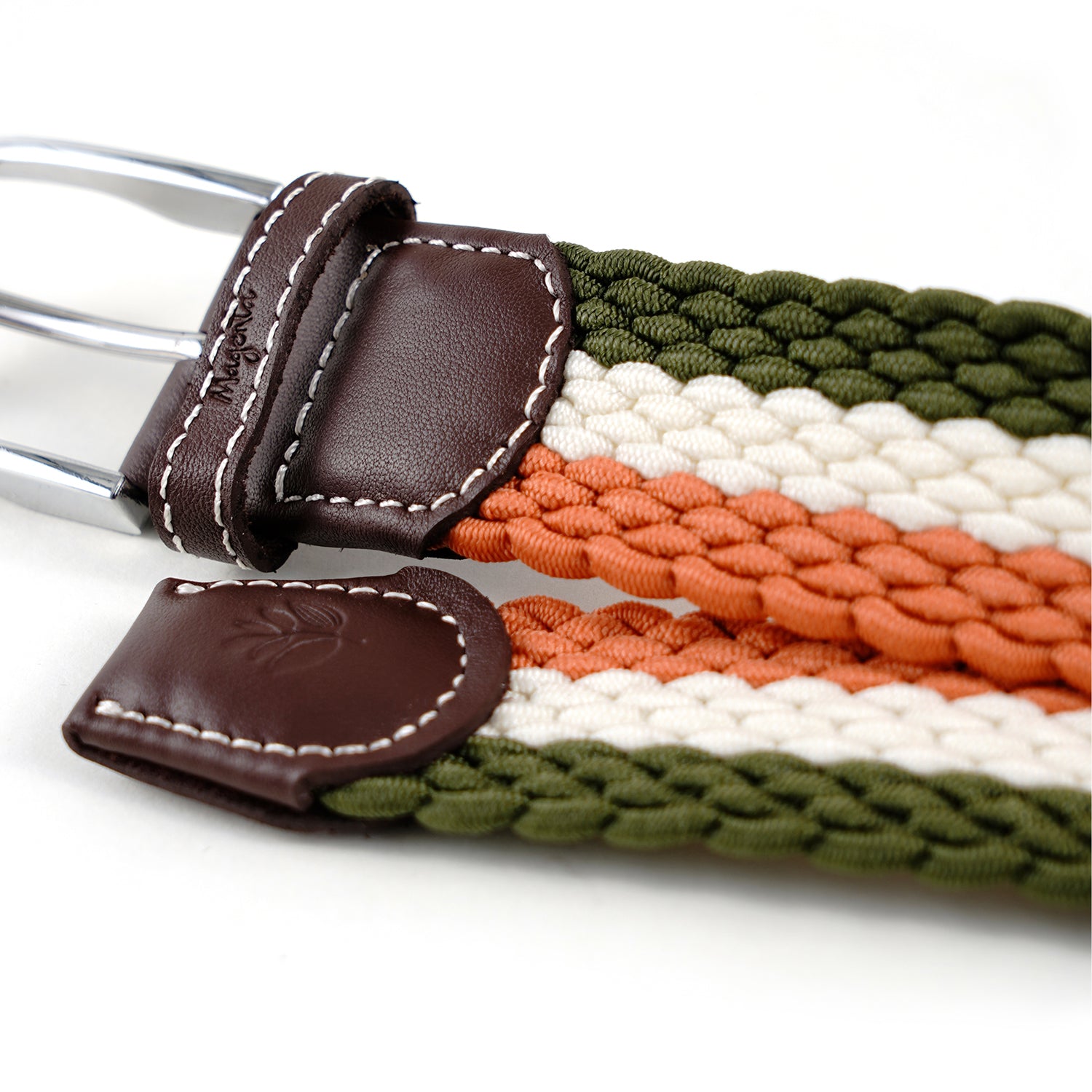 MAGENTA SKATEBOARDS - TRI BRAIDED BELT "KHAKI"