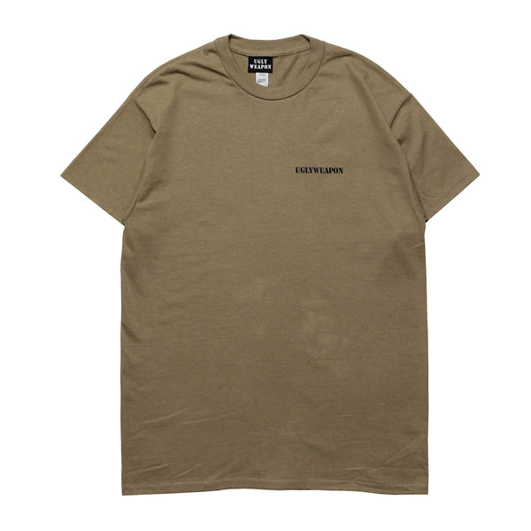 UGLY WEAPON - Tagging Tee "Olive"