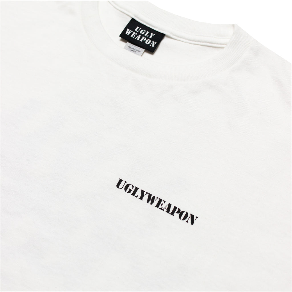 UGLY WEAPON - Tagging Tee "White"