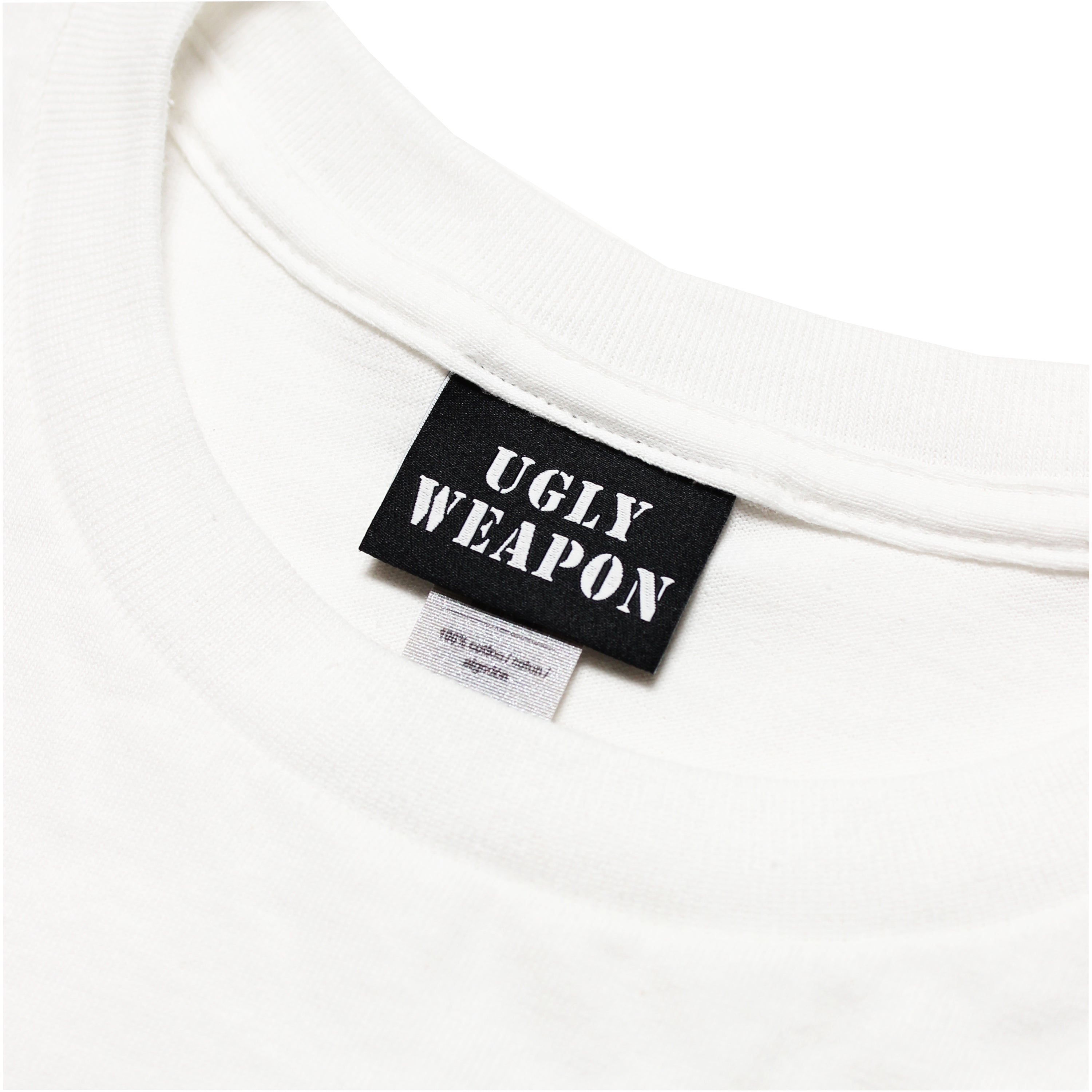 UGLY WEAPON - Tagging Tee "White"