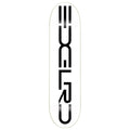 EDGLRD - TECH SCRIPT DECK - WHITE / BLACK 8