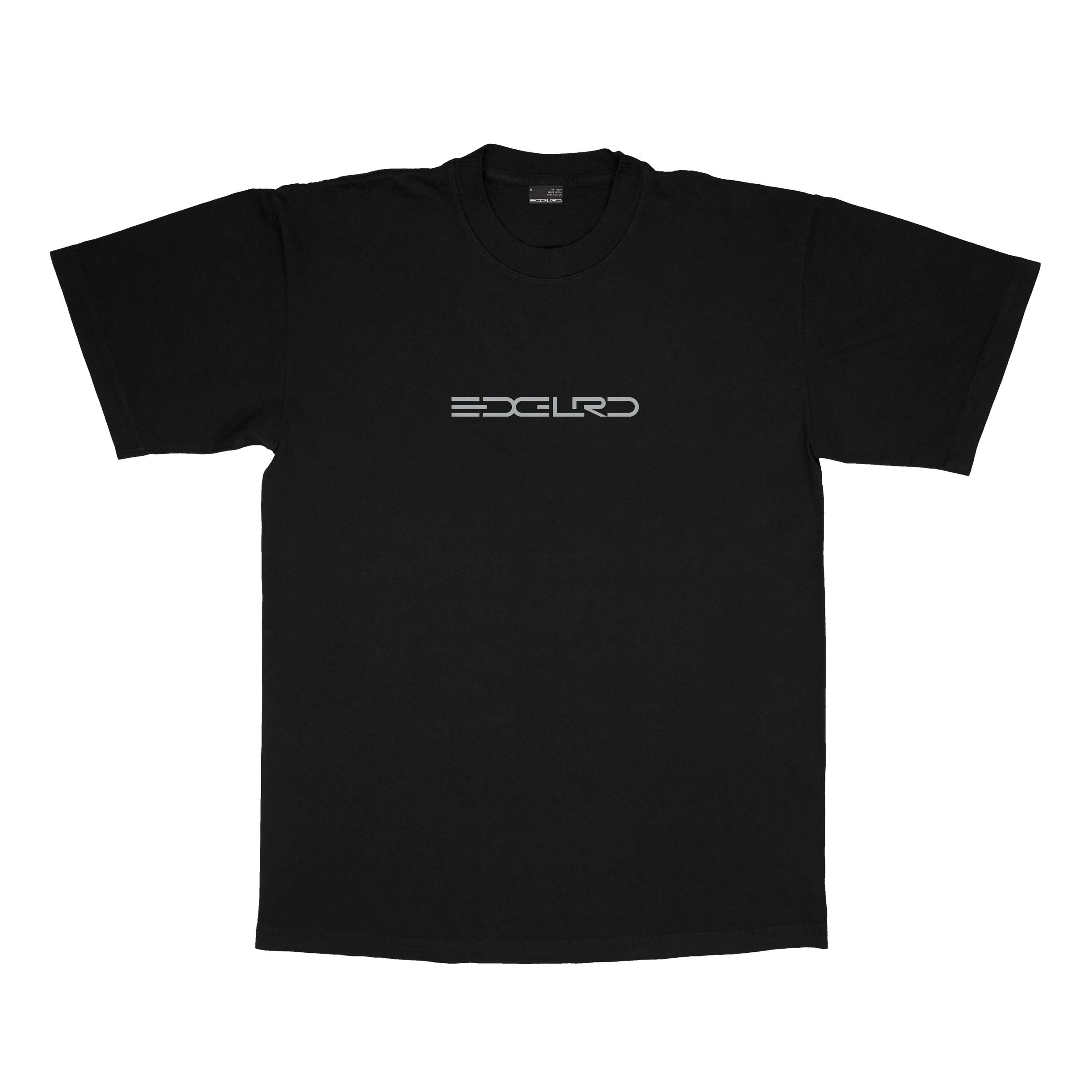 EDGLRD - TECH SCRIPT TEE "Black"