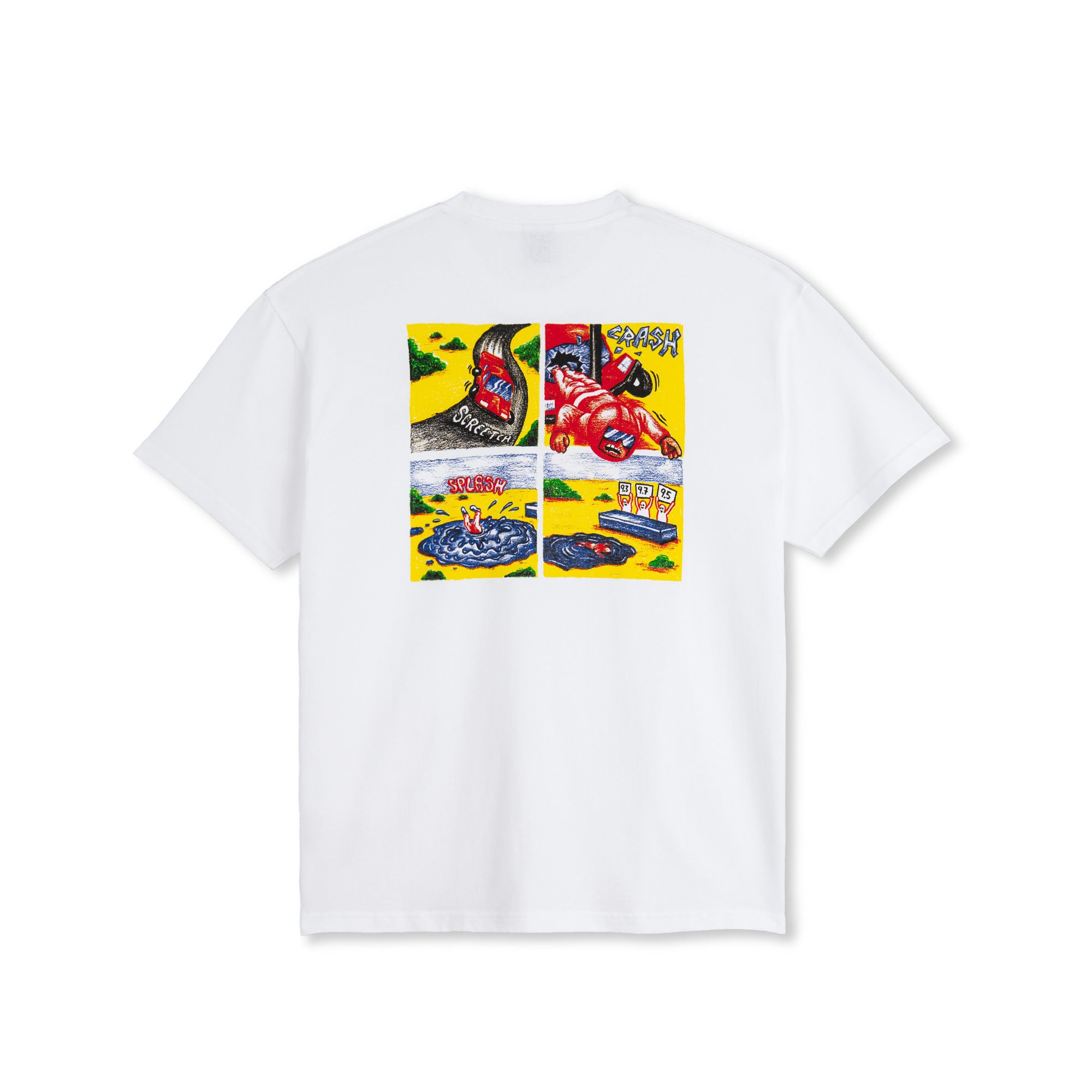 POLAR - Crash Tee "White"