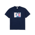 POLAR - Pink Dress Tee "Dark Blue"