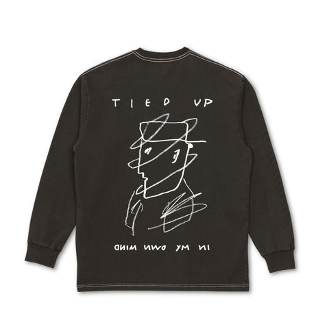 POLAR - LS Tee|Tied Up "Washed Chocolate"