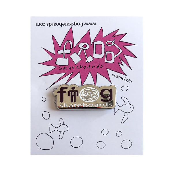 FROG SKATEBOARDS - Trash Talk Pin "Red”