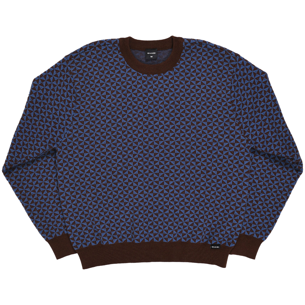 QUASI - Trig Sweater "Blue"