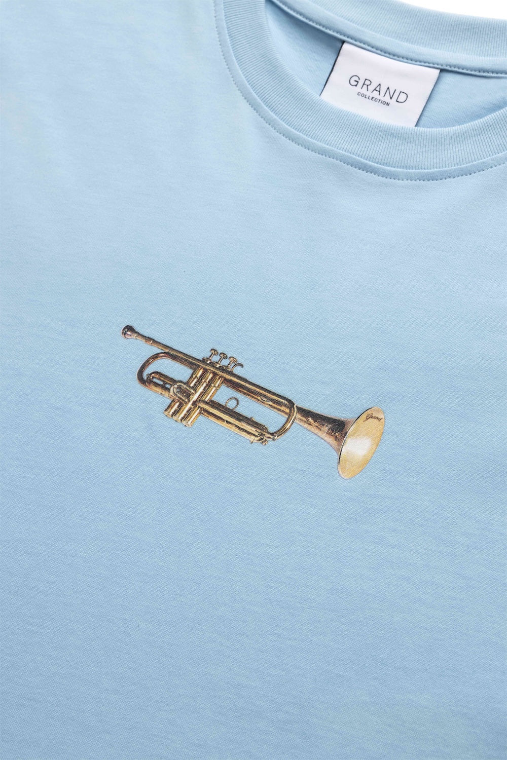 GRAND COLLECTION - Trumpet Tee "Powder Blue"