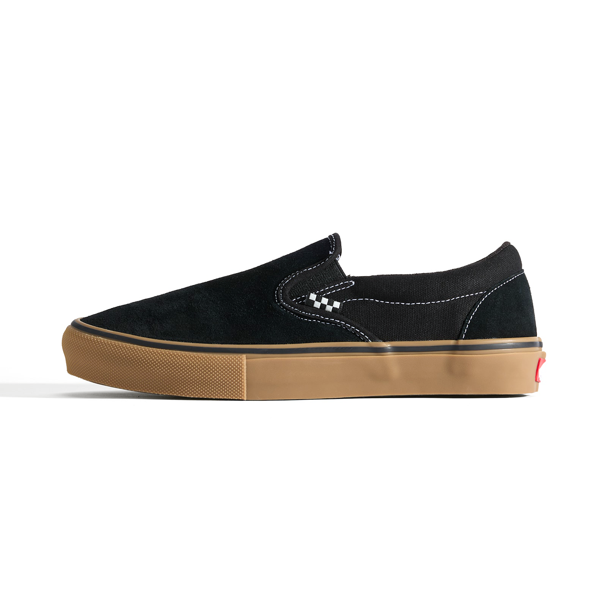 VANS - Skate Slip On "Black/Gum/White"