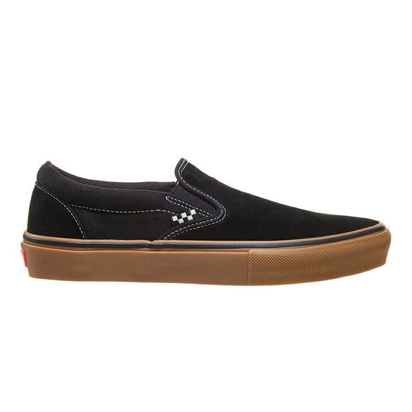 VANS - Skate Slip On "Black/Gum/White"