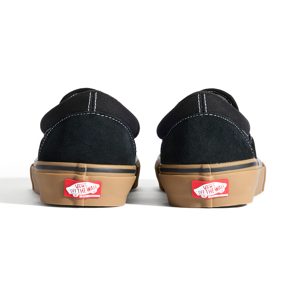 VANS - Skate Slip On "Black/Gum/White"