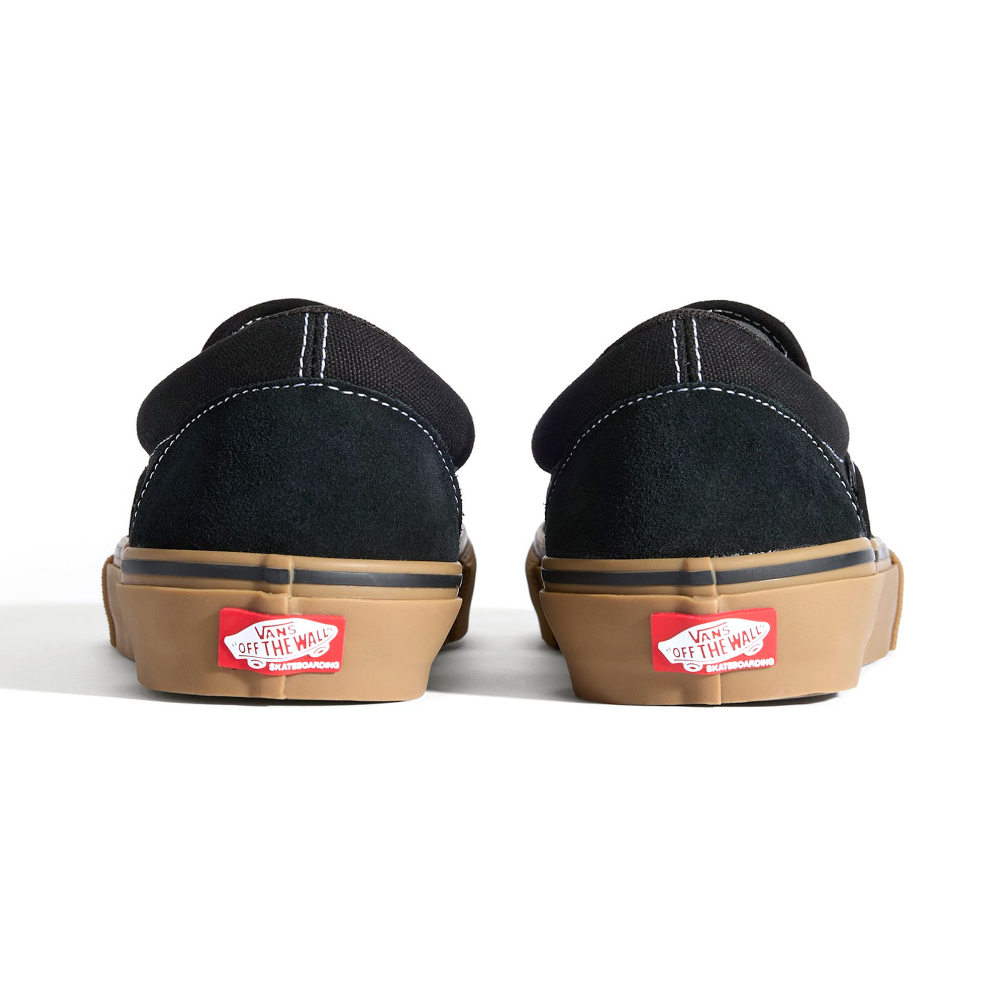 VANS - Skate Slip On "Black/Gum/White"