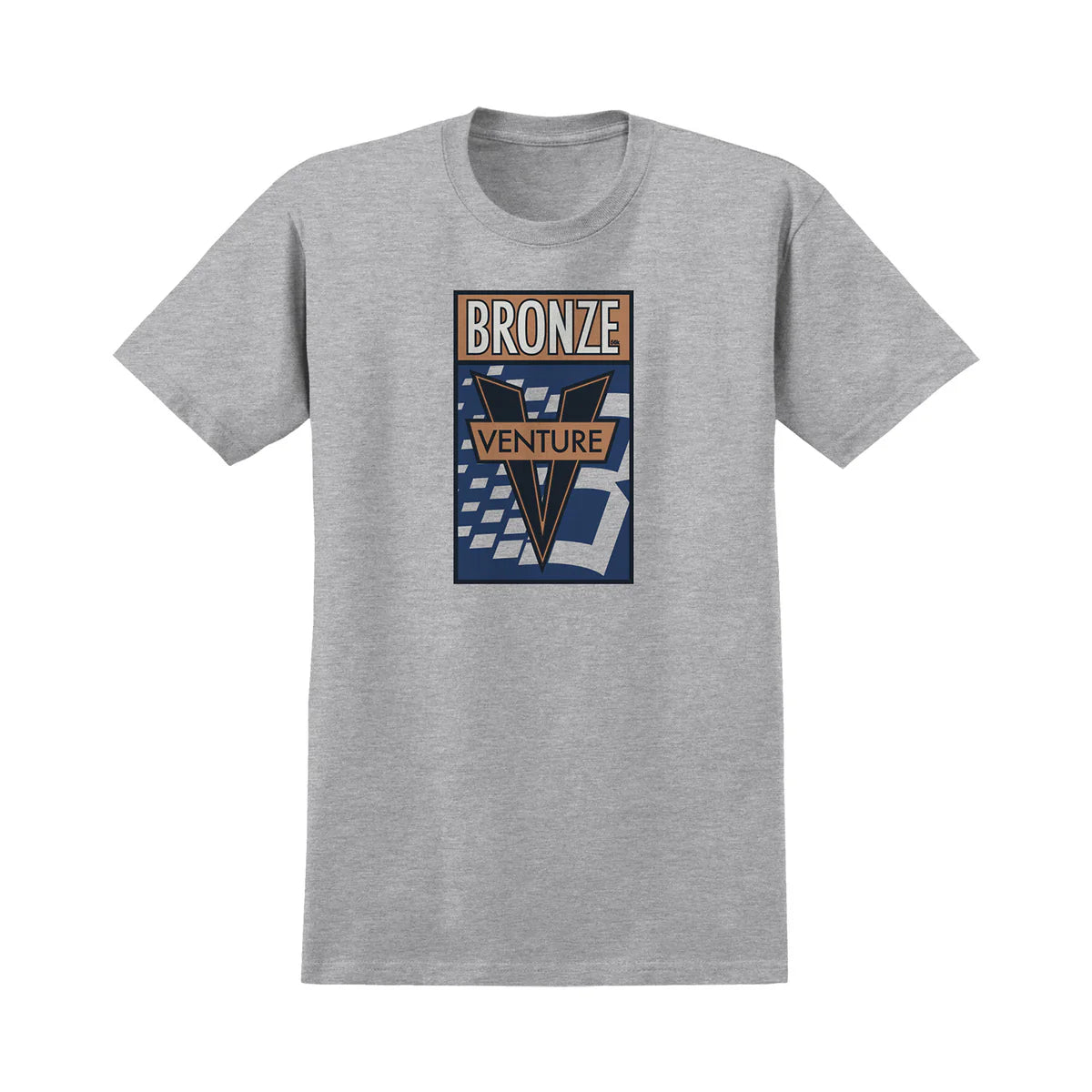 VENTURE TRUCKS x BRONZE -S/S Tee "Grey"