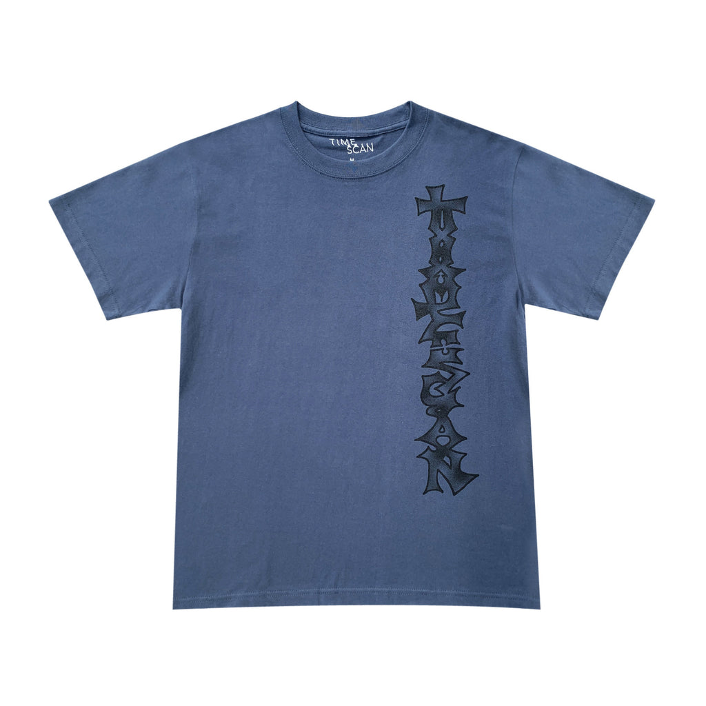 TIMESCAN - VERTICLE FLOW TEE STONE "NAVY"