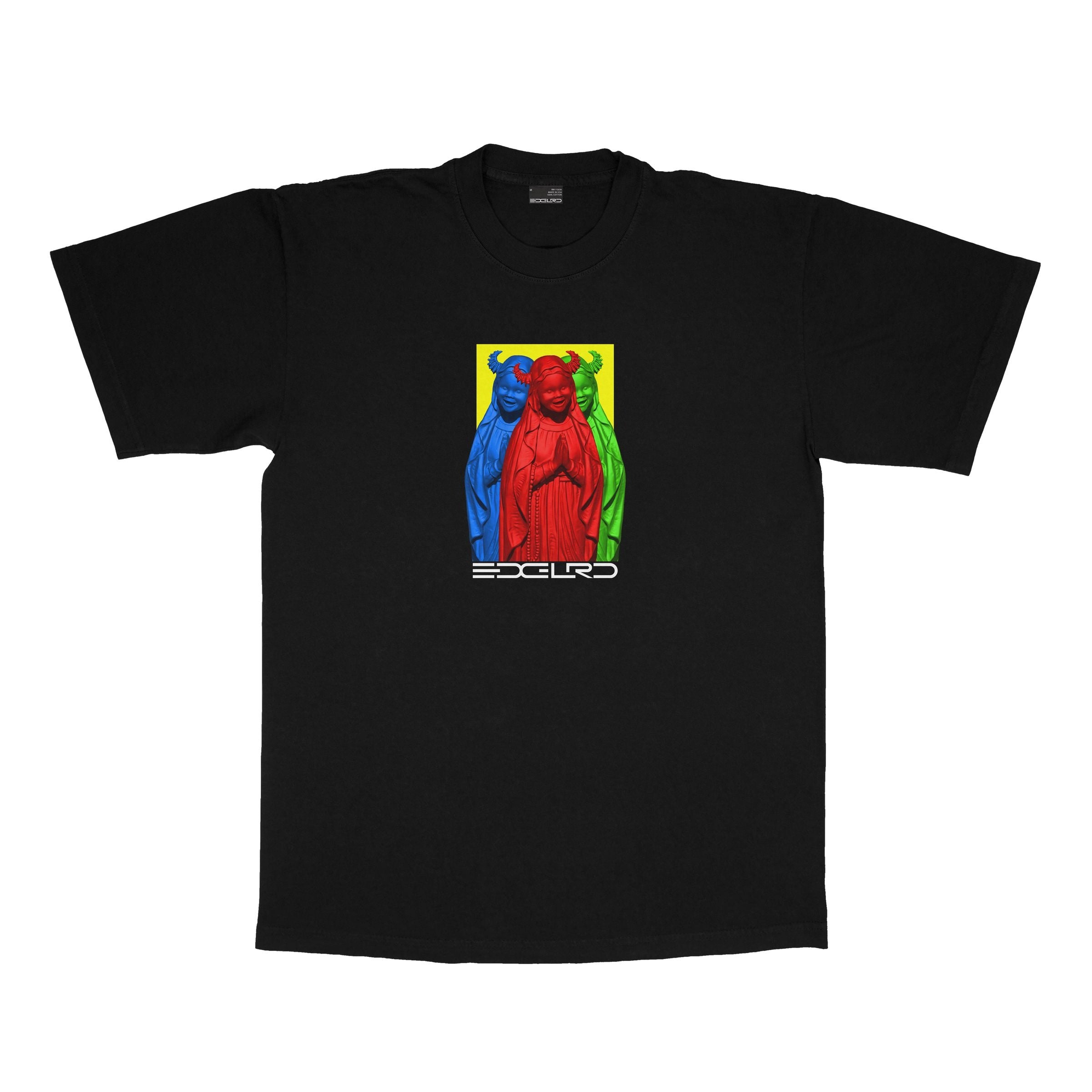 EDGLRD - VIRGIN MARY TEE "Black"