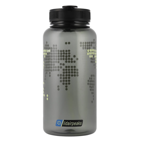 Lidairpeaks - Tritan water bottle "Black"