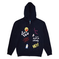FROG SKATEBOARDS - Love/Hate Zip Hoodie "Navy"