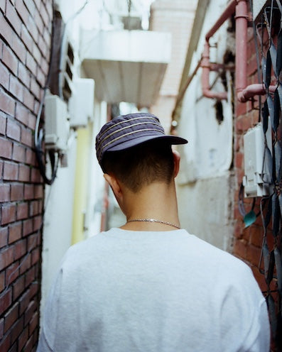 Lidairpeaks - Cylinder mesh hat "Navy"