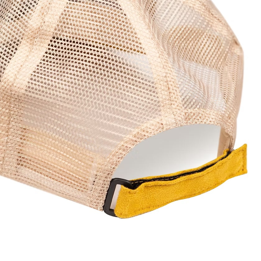 TIME SCAN - SCRIPT MESH CAP "Flannel"