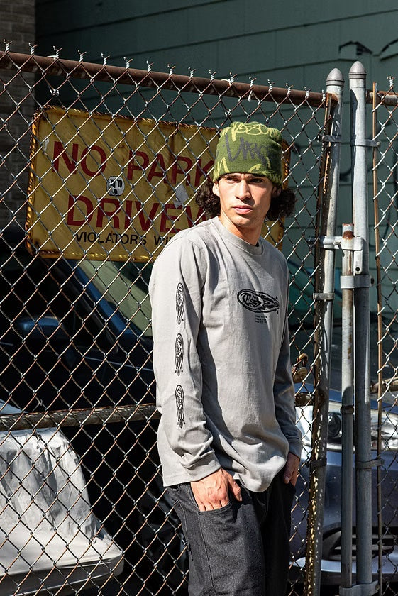 TIME SCAN - CRYBABIES L/s tee "Grey"