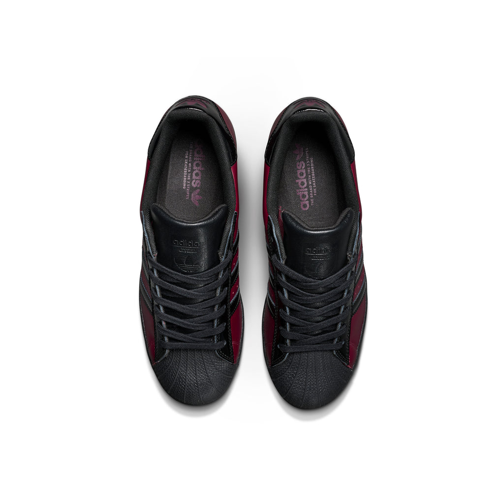 ADIDAS SKATEBOARDING - SUPERSTAR x MARCOS "Maroon/Core Black"
