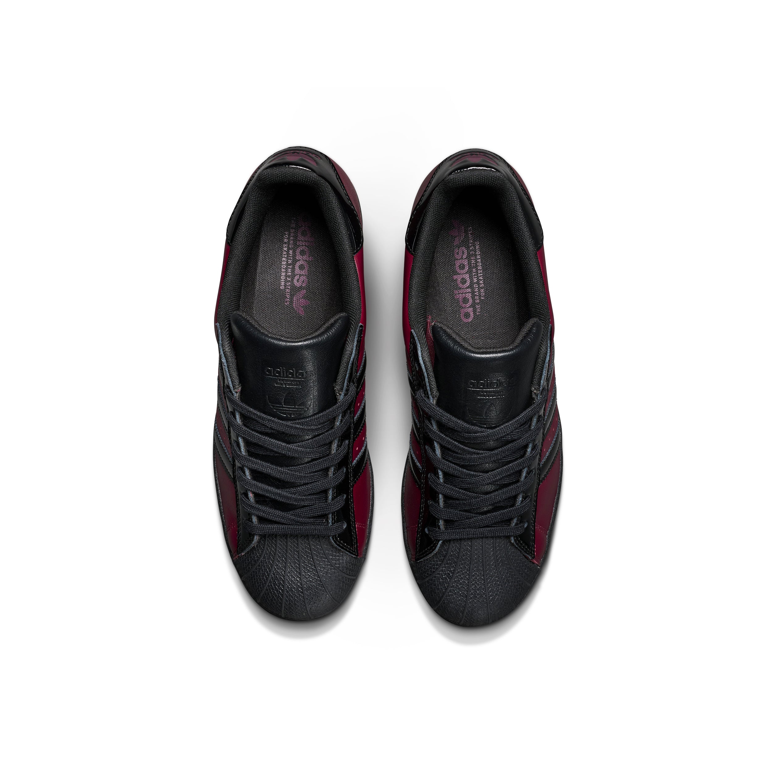 ADIDAS SKATEBOARDING - SUPERSTAR x MARCOS "Maroon/Core Black"