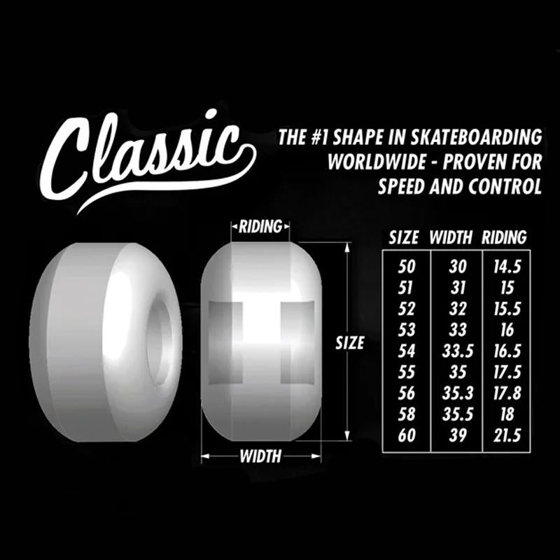 SPITFIRE WHEELS - "Nikolai Piombo" F4 Classic 99DU 54mm