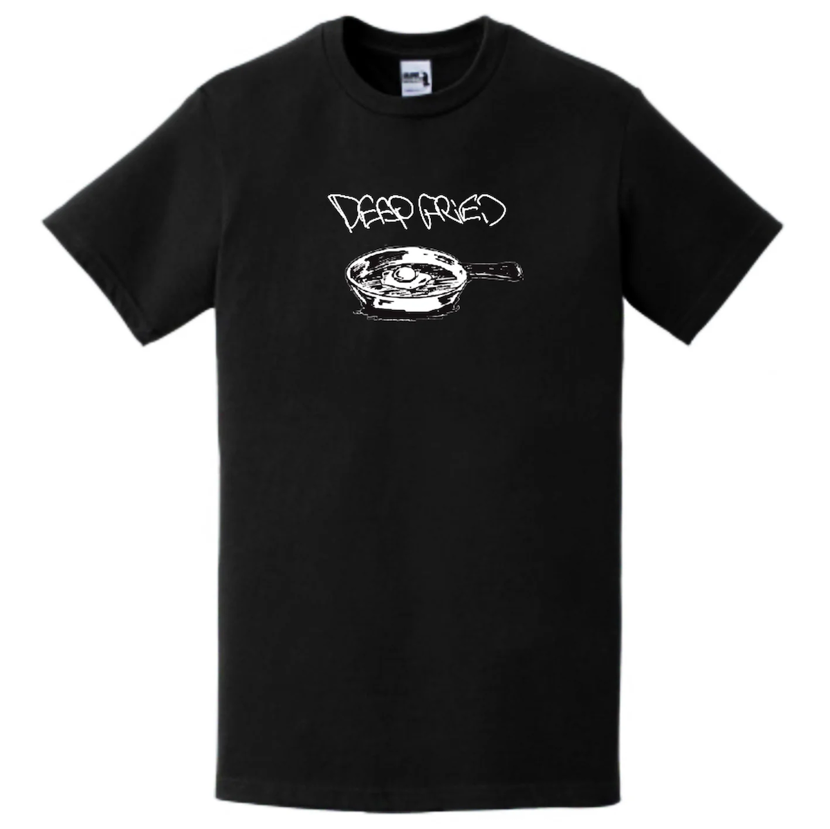 Deep Fried - Frying Pan Tee "Black"