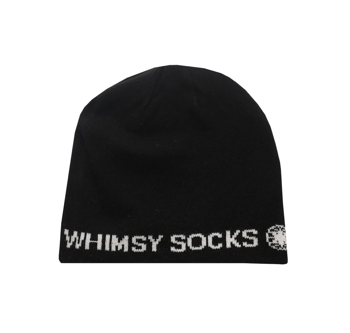 LOLA'S Hardware x Whimsy Socks - CAT BOMB Reversible Beanie "Black"