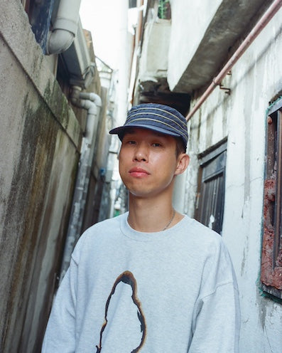 Lidairpeaks - Cylinder mesh hat "Navy"