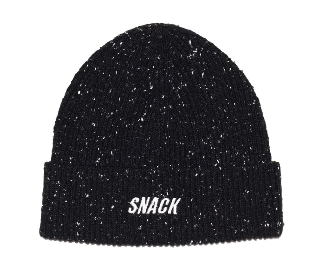 SNACK SKATEBOARDS - SPECKLE BEANIE "Black"